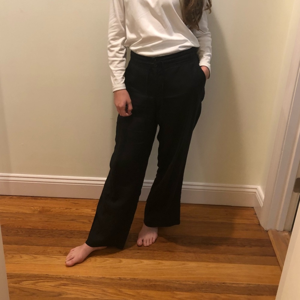 Lauren Ralph Lauren petite linen pants